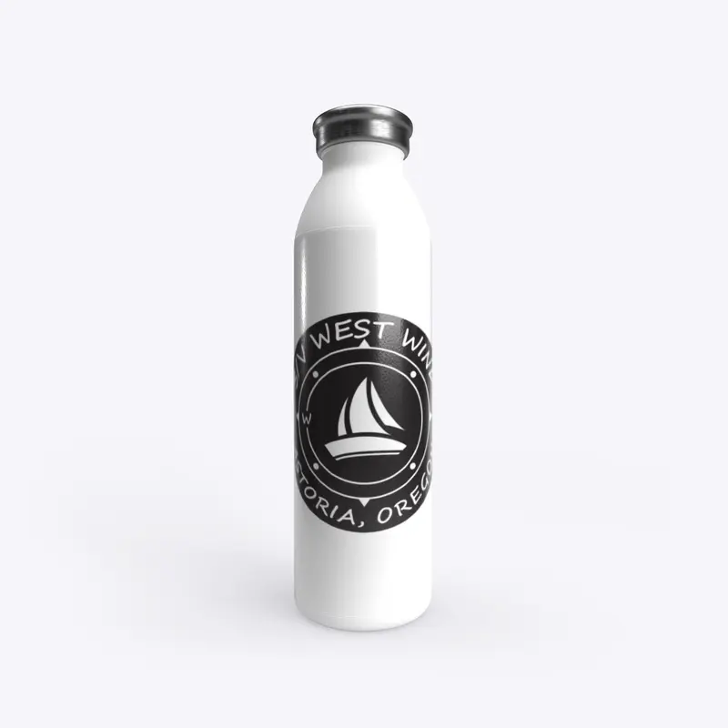 Water Bottle - Black Logo